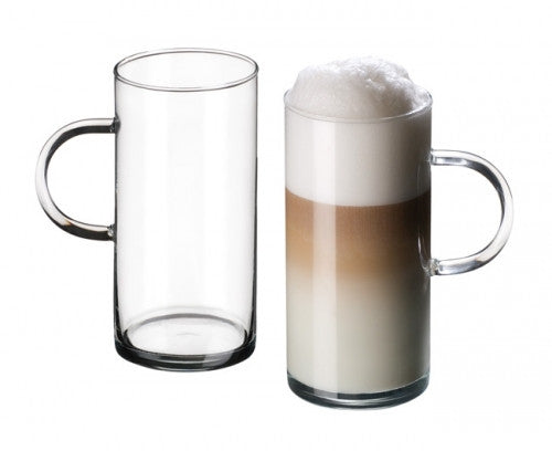 Simax glass coffee Mugs, 135 Oz Borosilicate glass Mugs for Hot